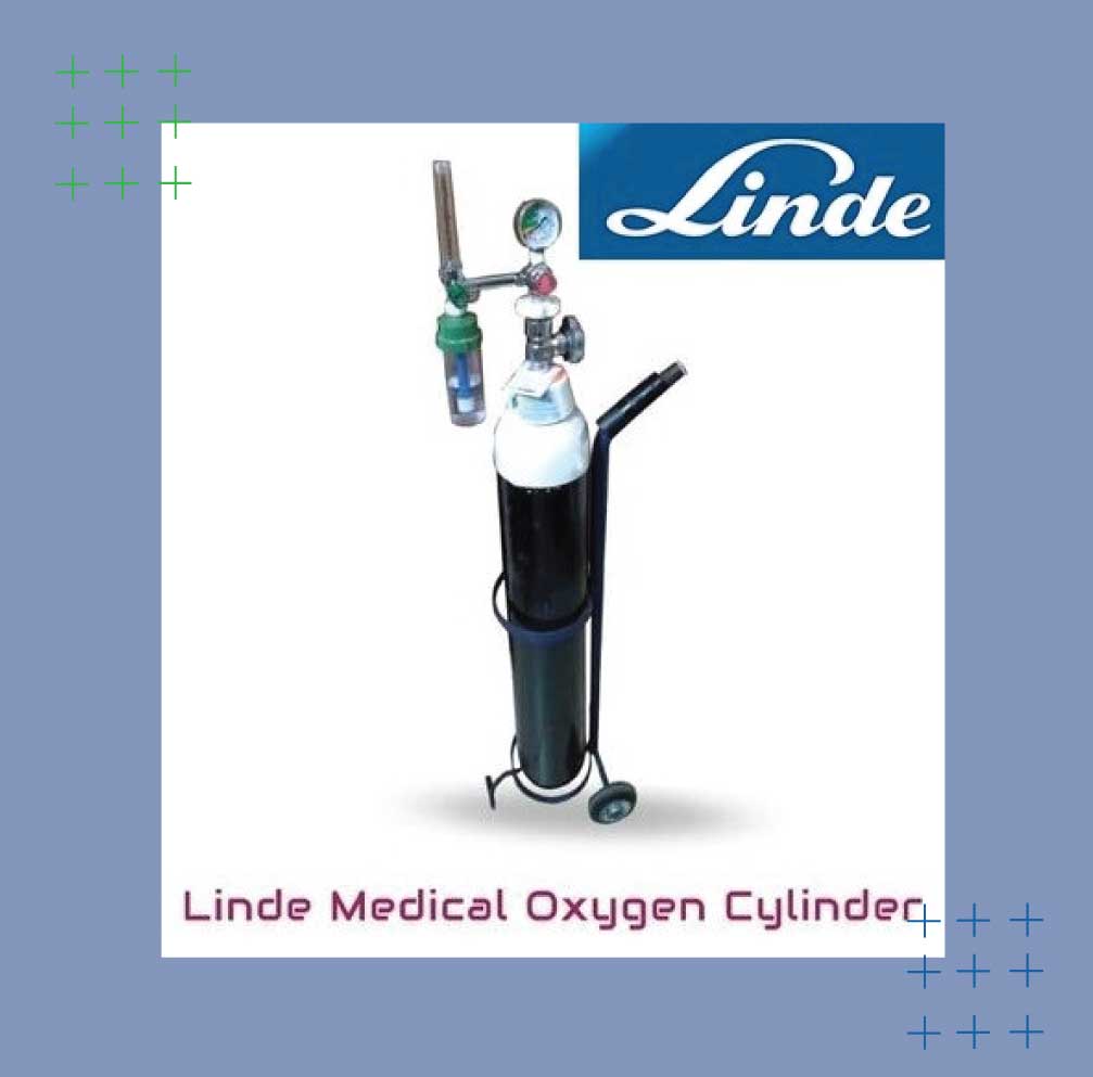 Linde oxygen cylinder